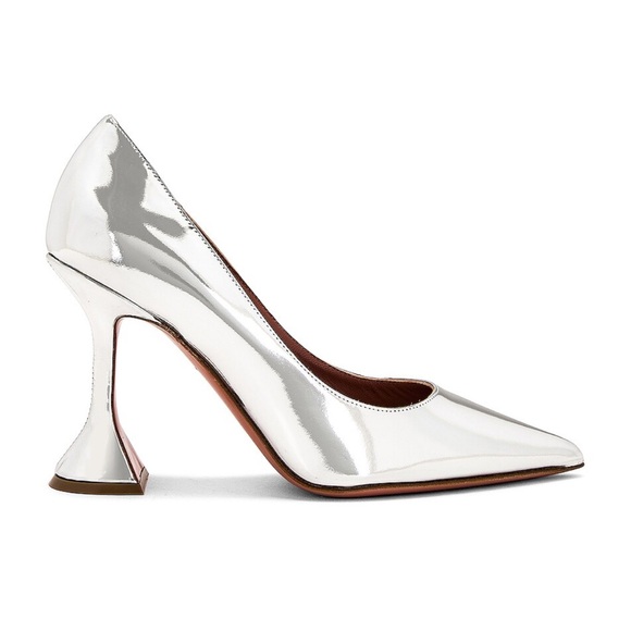 Amina Muaddi Ami mirror pumps - Picture 1 of 1
